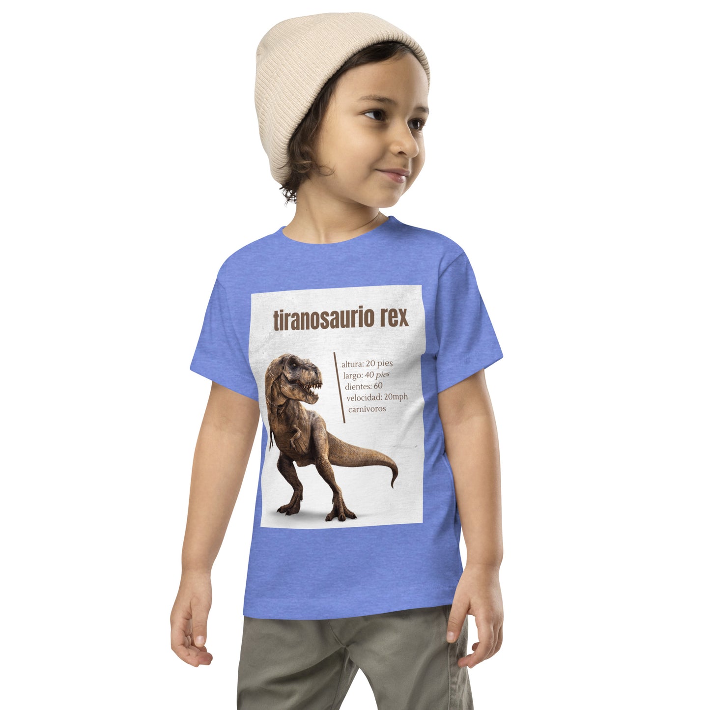 Tiranosaurio Rex, T rex Shirt 2T - 5T